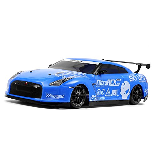 Exceed RC 2.4Ghz MadSpeed Drift King Edition 1/10 Electric Ready to Run Drift Car (Blue)