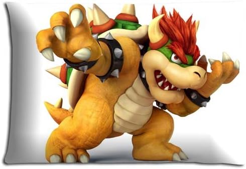 Cotton And Polyester Sumptuous The Super Mario Bros. Super Show Zippered Cushion Pillow Case Ease 20x30 inch 50x76 cm