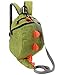 Kids Toddler Child School bag Boy Girl Cartoon Dinosaur Safety Harness Backpack (Green)