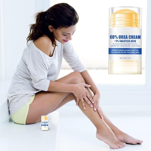2025 Nuevo Crema Hidratante para Pies, Repara e Hidrata los Pies Secos y Agrietados, Exfoliating Moisturizing Foot Ointment, 40 ml (1)