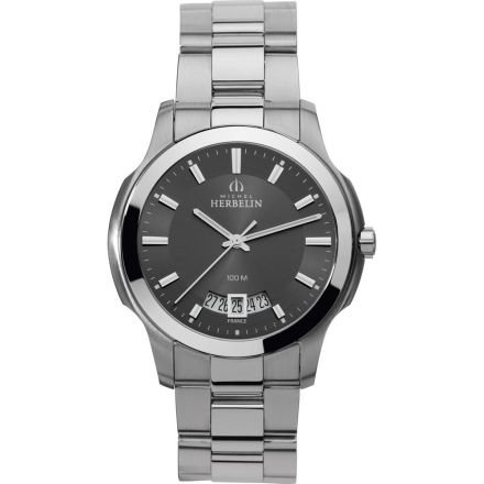 Men's Watch - Michel Herbelin - Stainless Steel Band - W.R 10ATM - 12239/B14