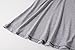 LARACE Women Short Sleeves Flare Tunic Tops for Leggings Flowy Shirt (1X, Light Gray)