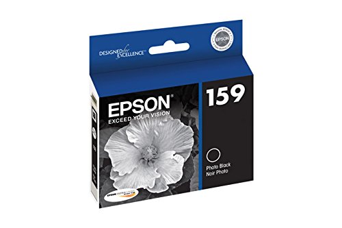 Epson T159120 UltraChrome Hi-Gloss  Photo Black Cartridge