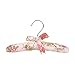 NEOVIVA Closet Hangers for Baby Clothes, Soft Sponge Padded Baby Clothing Hangers Set of 5, Floral Quartz Pink