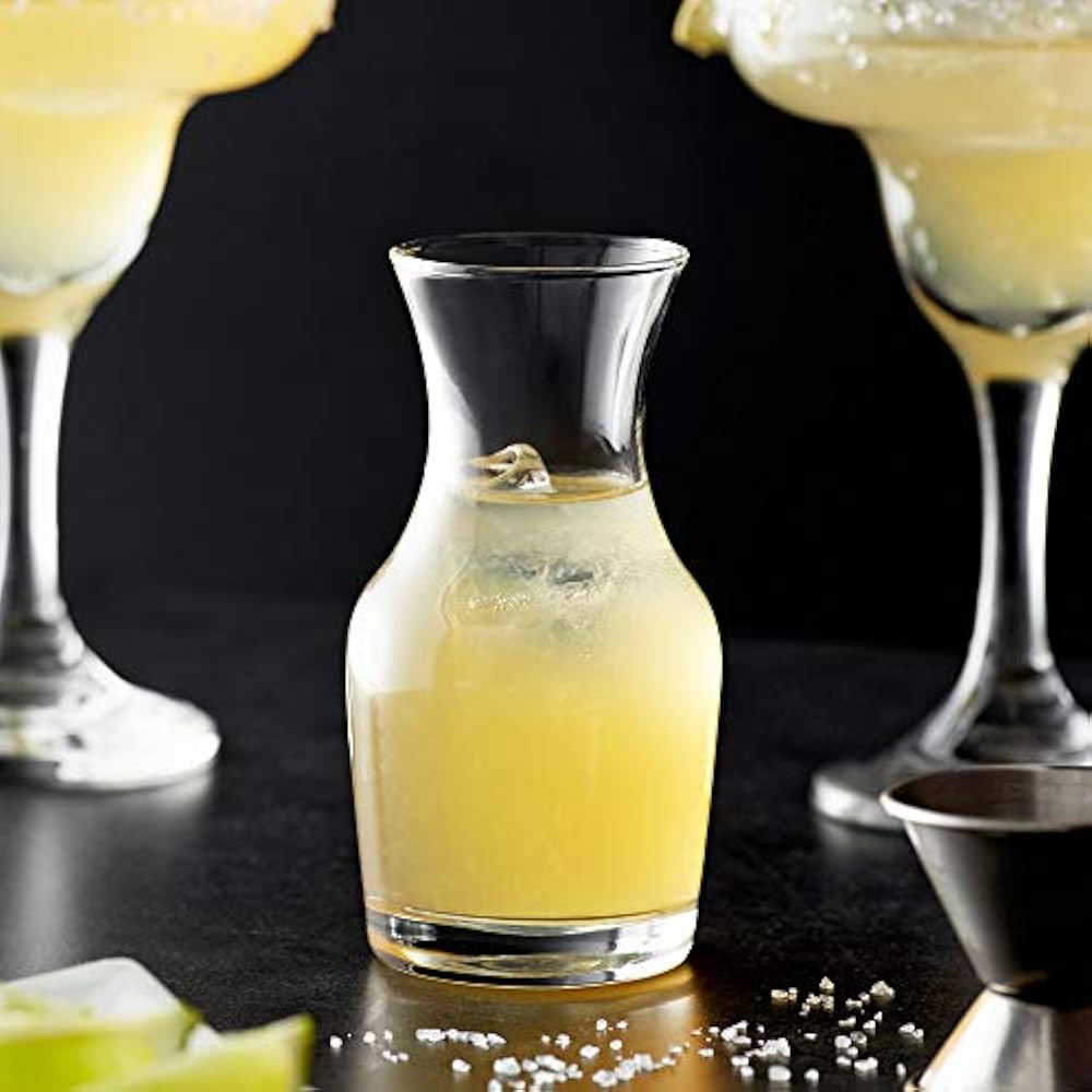 Single Serving Carafes & Pitchers Glass Wine 6.5 Oz Mini Decanters