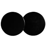 2 Pack Gliding Discs from Fitness Equipment for Home Color Black