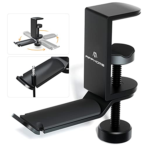 Headphone Hanger, Under Desk Headset Stand Headphone Holder Hook
