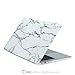 TOP CASE - 2 in 1 Signature Bundle Marble Rubberized Hard Case and Keyboard Cover Compatible Older Generation MacBook Air 13