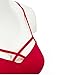 Plus Size Stretch Seamless Cut Out Strappy Spots Bras