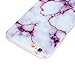 iPhone 6 Plus Case, iPhone 6S Plus Case, PHEZEN IMD Purple Marble Pattern IMD Design Cute Creative Anti-Scratch Bumper Ultra Slim TPU Soft Case Rubber Silicone Skin Cover for iPhone 6/6S Plus 5.5 inch