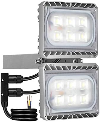 60W LED Flood Light, STASUN 5400lm LED Security Lights Outdoor with Wide Lighting Area, 6000K Daylight, Built with Cree LED Chips, Waterproof, Great for Entryways, Yard, Garage