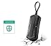 Nekteck Portable Wireless Bluetooth Speaker with 10W Audio Output, IP65 Water Resistant & Dustproof, Shockproof Design, Built-in Mic, USB Charging Port for Phones - Black