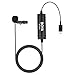 Lapel Lightning Mic Vlog, 236''/6m BOYA BY-DM1 Lavalier Microphone Clip-on with IOS Interface for iPhone X 8 7 Plus SE 6 6s iPad Pro Mini iPOD TOUCH for Youtube Video Vblog Podcast Micro Film