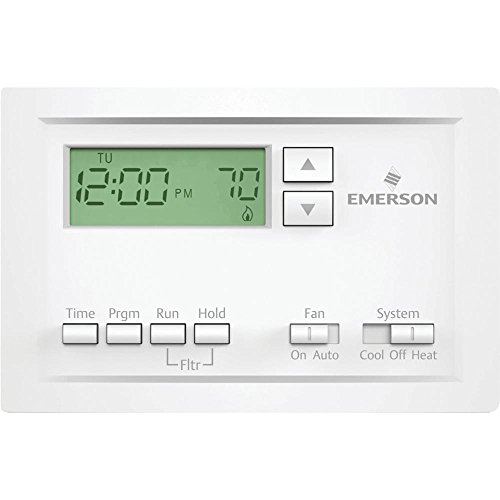 White-Rodgers P200 5-1-1 Day Programmable Thermostat for Single-Stage Systems