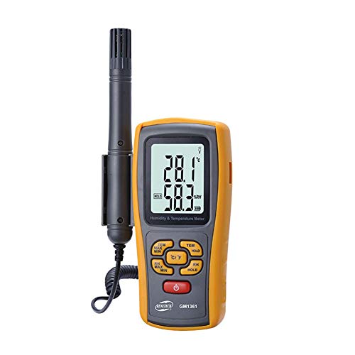 PinShang Digital LCD Thermo-Hygrometer Portable Hygrometer Thermometer GM1361 2.5 Inch Separate Temperature Humidity Monitor Gauge for Daily Life Industry Agriculture - Thumbnail 6