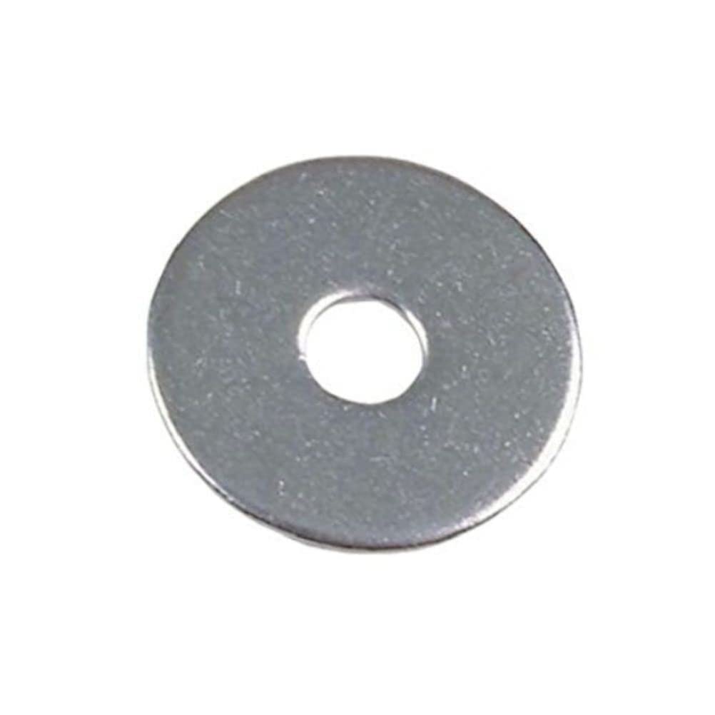 Merriway BH02058 (10 Pcs) Penny Repair Mudguard Fender Washer, 38 mm x 6 mm (1.1/2 Inch x 1/4 Inch) Hole - Pack of 10 Pieces