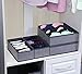 Onlyeasy Closet Underwear Organizer Drawer Divider, Set of 4 Foldable Cloth Storage Boxes Bins, Under Bed Organizer for Bras Socks Panties Ties, Linen-like Gray, MXDSS4P