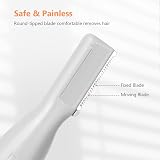ACWOO Eyebrow Trimmer Upgraded Mini Portable Facial Shaver AIR view 3