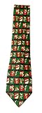 Stonehouse Collection Men's Christmas Tie - Funny Christmas Necktie