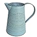 HyFanStr Shabby Chic Rustic Style Metal Jug Pitcher Flower Vase Can