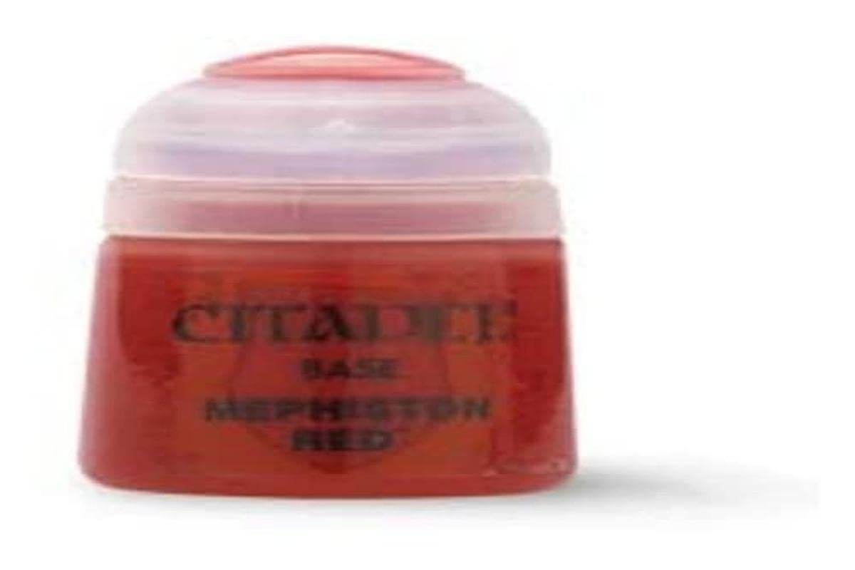 Citadel Games Workshop Colour Base: Mephiston Red (12ml) Paint