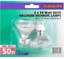 SupaLite Halogen Lamps 240v 50w 50º