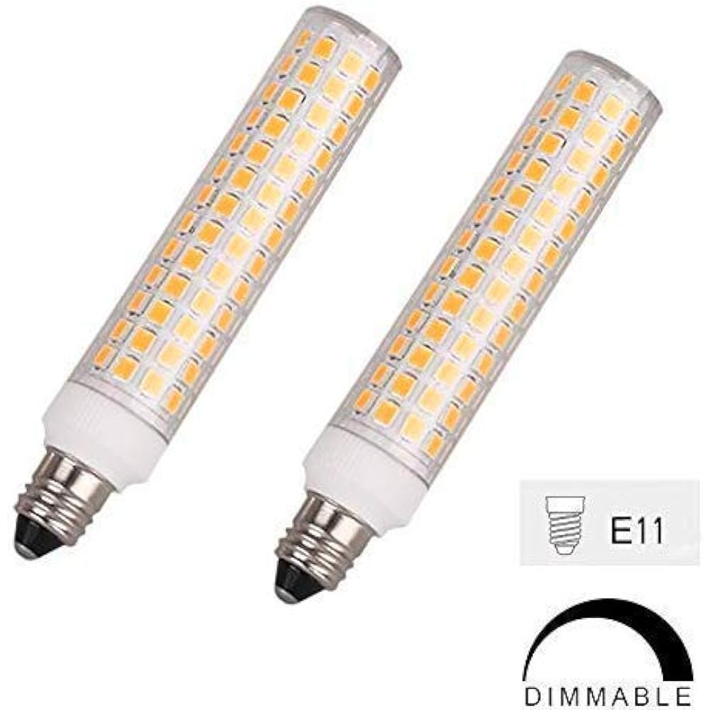 JDE11 Mini Candelabra LED Light Bulb 8W (jde11 120v 75w-100w Halogen