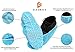 GleamAce Thick Large Disposable Boot, Shoe Covers (110-Pack) Water-Resistant, Slip-On Floor Protection | Large, Stretch Fit Indoor Covering | Heavy-Duty, Non-Slip, Indoor, Outdoor | Men, Women