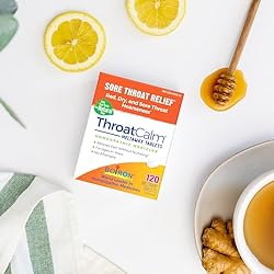 Boiron ThroatCalm Tablets for Relief of Sore