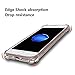iPhone 7 Case, JMcolo [Ultra Hybrid]Black Crystal Clear Flexible TPU Hybrid Protective Shock Absorbing Bumper Case with Clear Back Panel for Apple iPhone 7 4.7 inch - 2016 (Black Clear)