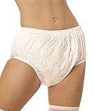 Adult Baby Diaper Lover ASC White Plastic Diaper Covers (Large)