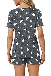 RUBZOOF Women's Short Sleeve Pajama Sets with