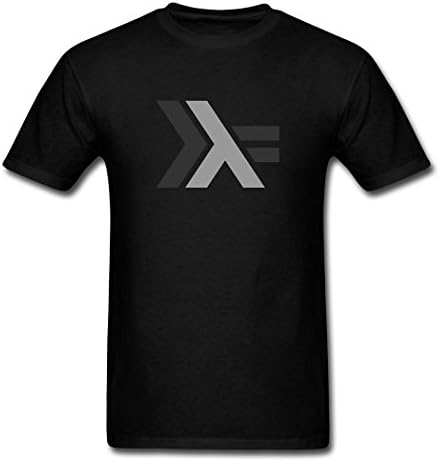 GHMClothing Gray Haskell Logo For Custom Design Men's T-Shirts Black X-Large