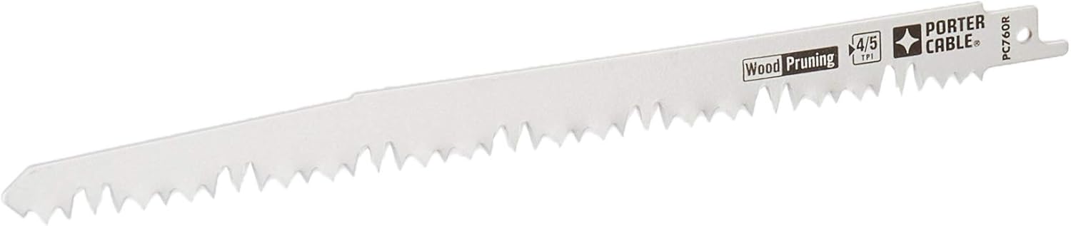 PORTER-CABLE Pruning Reciprocating Saw Blades, 9-Inch, 3-Pack (PC760R) - - 