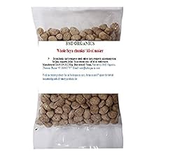 BSD Organics Whole Soya chunks/Meal maker/Soya Badi