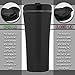 Liquor Sip Set of 8 coffee cup Insulated Travel coffee mug spill proof | Reusable coffee cups with lids | Insulated Coffee & Tea mug Keeps Hot or Cold | 16 oz | great for travel
