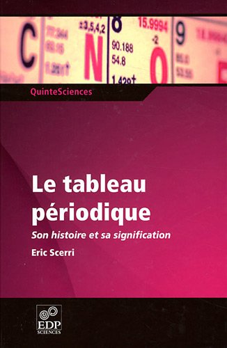 Le  tableau périodique