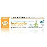 (3 PACK) - Green People - Childrens Mandarin Toothpaste | 50ml | 3 PACK BUNDLE