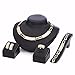 5PC Gold Plated Africa Royal Style Jewelry Sets Necklace Wedding Party Dance Show Costume