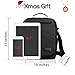 Ibagbar Small Messenger Bag Shoulder Crossbody Work School Bags for Men