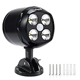 4 Pack Solar Light with Motion Sensor,CrazyFire 16 Bright LEDs Wireless Solar Powered Motion Sensor Light for Outdoor Wall Garden Lamp Patio Deck Yard Home Driveway Stairs With Auto On/Off(White)
