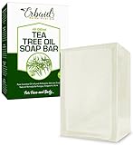 Tea Tree Oil Soap Bar for Face & Body, 4oz