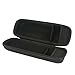Khanka Hard Travel Case Replacement for JBL Flip 4 Waterproof Flip 3 Splashproof Portable Bluetooth Speaker (Long Black)