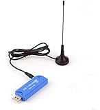 SQdeal Mini USB RTL-SDR & ADS-B Receiver Set, RTL2832U & R820T2 Tuner, MCX Input. Low-Cost Software Defined Radio Compatible with Many SDR Software Packages. R820T2 Tuner & ESD-Safe Antenna Input.