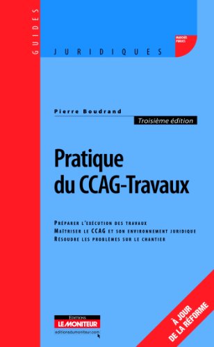 Pratique du CCAG-Travaux