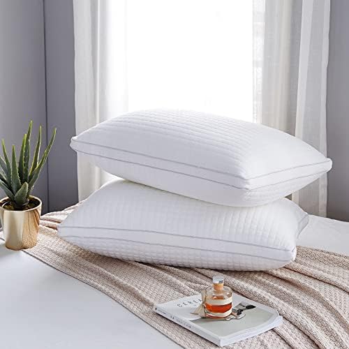 Bed Pillows for Sleeping 2 Pack, JOLLYVOGUE Standard Size Pillows with