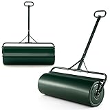 Goplus Lawn Roller, Push/Tow-Behind Lawn Roller, 17