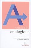 Dictionnaire analogique by 