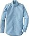 TuffRider Girl's Starter Long Sleeve Show Shirt, Light Blue, 10