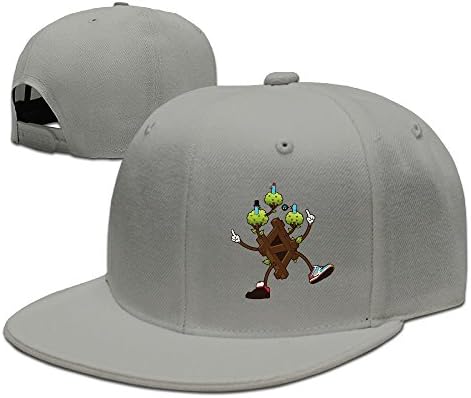 Fashion Cute Cartoon Run Tree Flat Baseball Hiphop Hat Ash